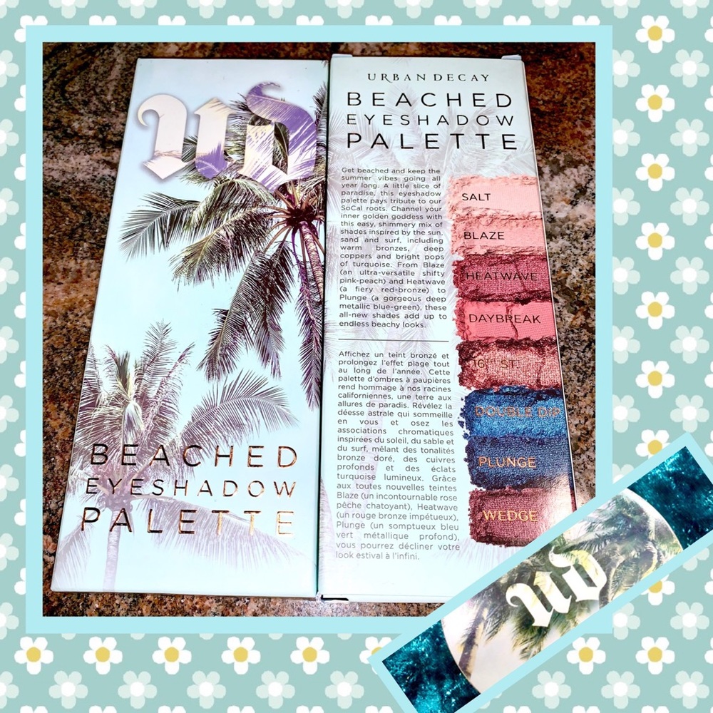 🌻 Urban Decay Ltd Ed Beached Eyeshadow Palette 🌻 - Picture 6 of 8